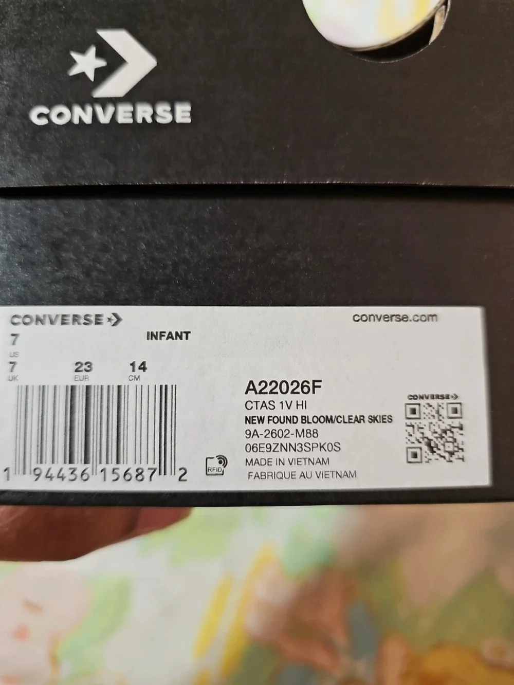 Converse kids high